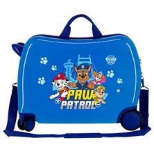 Maleta infantil 2 ruedas multidireccionales Paw Patrol Always Heroic Azul