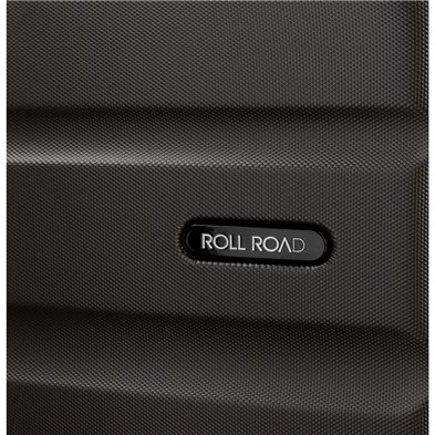 Maleta Mediana Rígida 65cm Roll Road Flex Negro