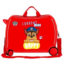 Maleta Infantil La Patrulla Canina Rojo