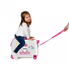 Maleta infantil 2 ruedas multidireccionales Little Me Unicorn Multicolor