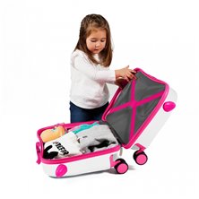 Maleta infantil 2 ruedas multidireccionales Little Me Unicorn Multicolor