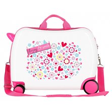 Maleta infantil 2 ruedas multidireccionales Movom Enjoy and Smile
