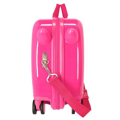 Peppa Pig Maleta para niños para niñas, bolsa de equipaje de mano plegable,  bolsa de viaje con ruedas, bolsa de cabina con ruedas, bolsa con ruedas