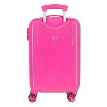 Maleta de cabina rígida Sparkle Frozen Fucsia