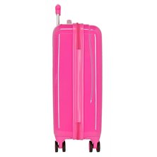 Maleta de cabina rígida Sparkle Frozen Fucsia