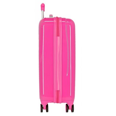 Maleta de cabina rígida Sparkle Frozen Fucsia
