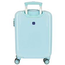 Maleta de cabina Minnie Rainbow rígida 55cm Turquesa