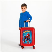 Maleta de cabina Spiderman Black rígida 55cm