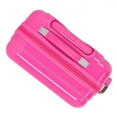 Maleta de cabina Enjoy Minnie Icon rígida 55cm Fucsia