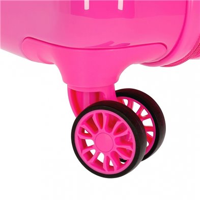 Maleta de cabina Enjoy Minnie Icon rígida 55cm Fucsia