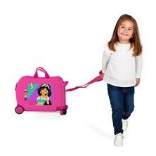 Maleta infantil 2 ruedas multidireccionales Jasmin fucsia