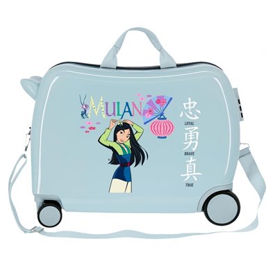 Maleta infantil 2 ruedas multidireccionales Mulan Princess Celebration