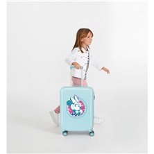 Maleta de cabina rígida Minnie P.S. That´s Easy turquesa