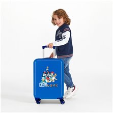 Maleta de Cabina Mickey Crew Love rígida 55cm Azul