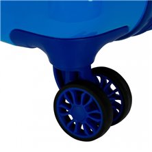 Maleta de Cabina Mickey Crew Love rígida 55cm Azul